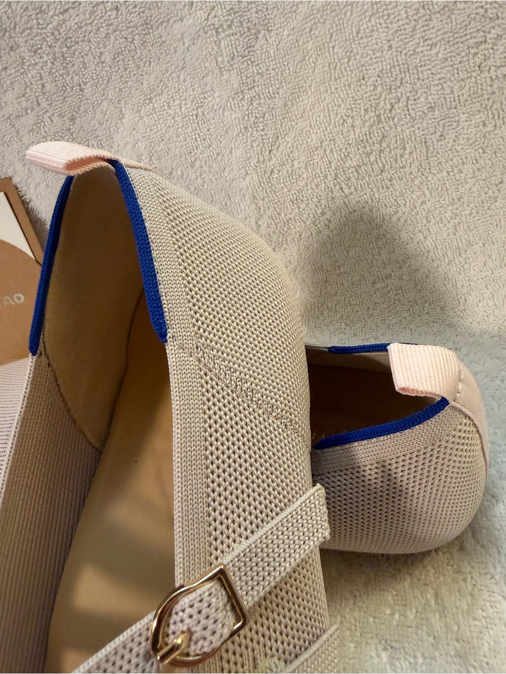 Light Pink Double-Strap Mary Jane Flats bundle shoes for deeper discount - Picture 2 of 14